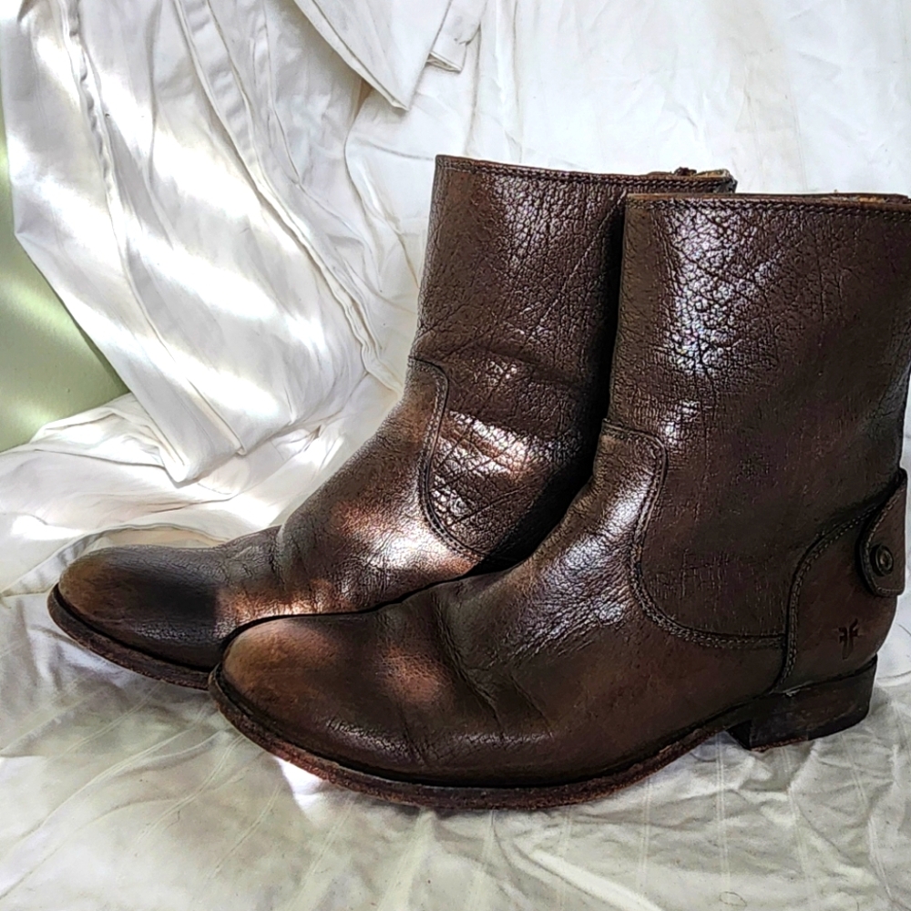 Frye Melissa Button Zip